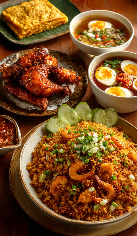 Peranakan Cusine - Nonya Fried Rice