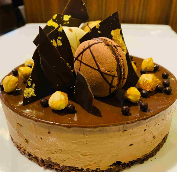 NOISETTE GÂTEAU MOUSSE AU CHOCOLATE