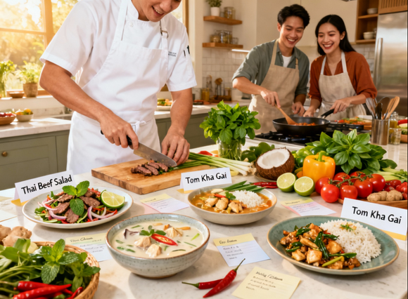 Tantalizing Thai Dishes