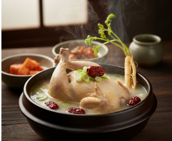 Korean Cusine : Chicken Ginseng Soup