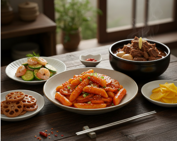 Korean Cusine : Spicy Rice Cakes